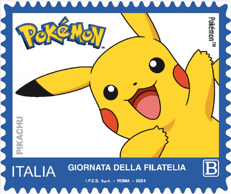 Il francobollo di Pikachu Il francobollo di Pikachu