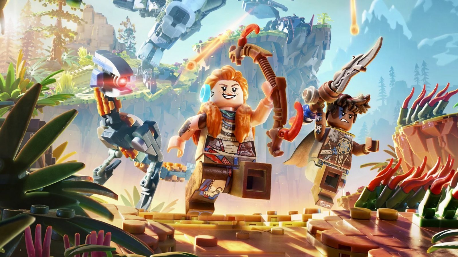 Aloy nell'artwork di LEGO Horizon Adventures