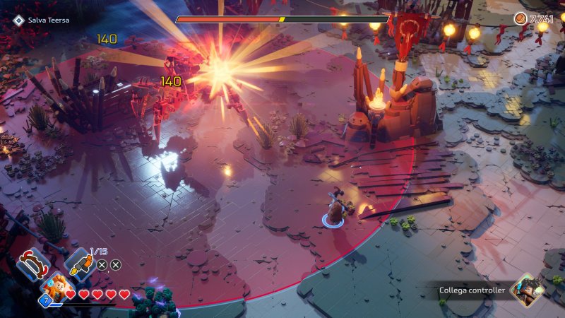 Un boss di LEGO Horizon Adventures Un boss di LEGO Horizon Adventures