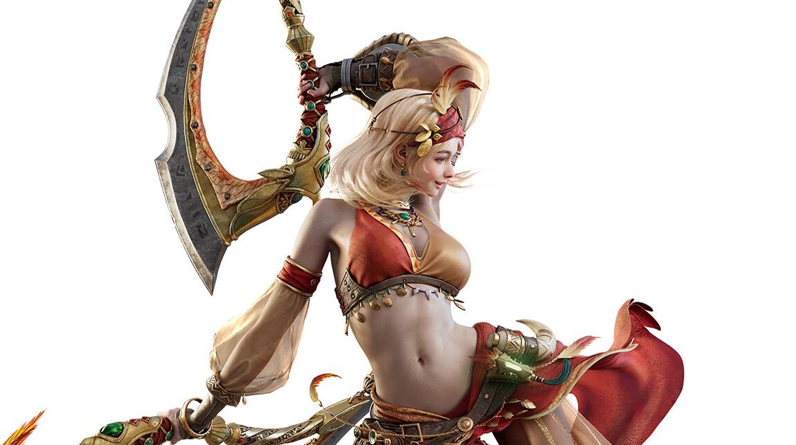 Uno dei personaggi di Monster Hunter Outlanders