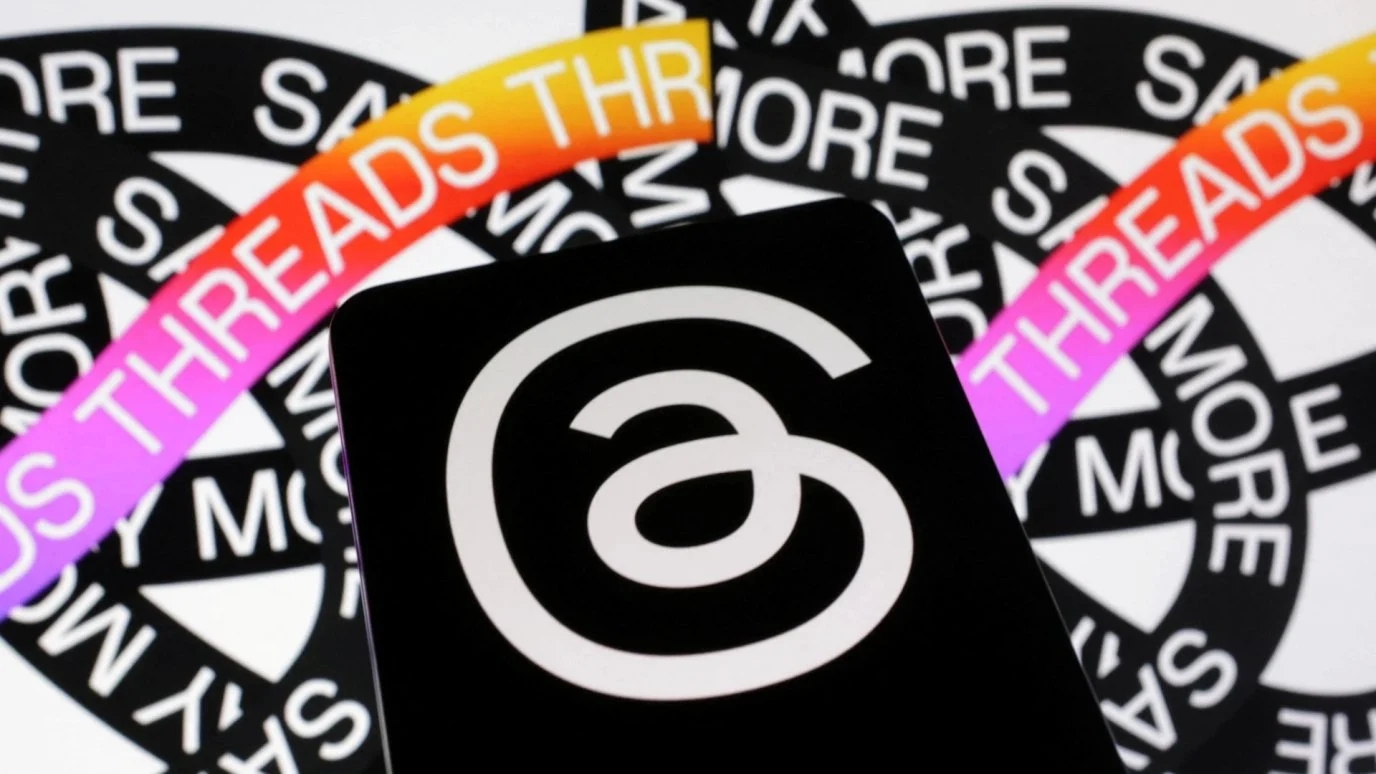 Il logo di Threads