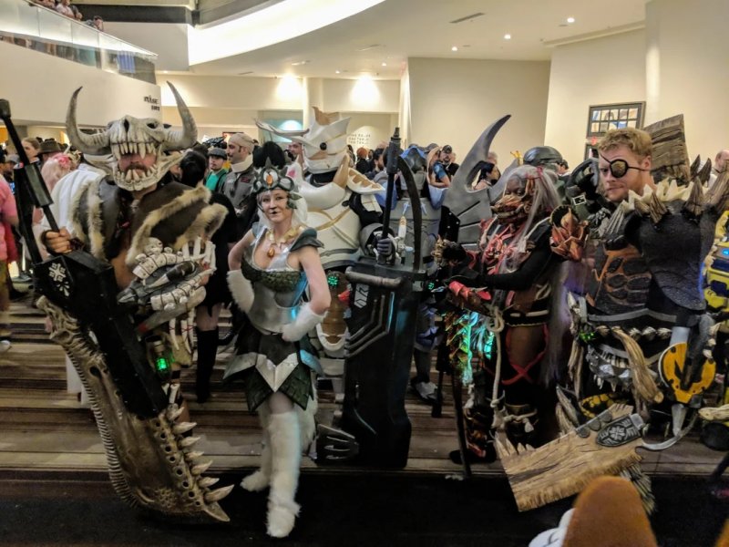 Dei cosplayer di Monster Hunter, l'ultima platea di Lydia