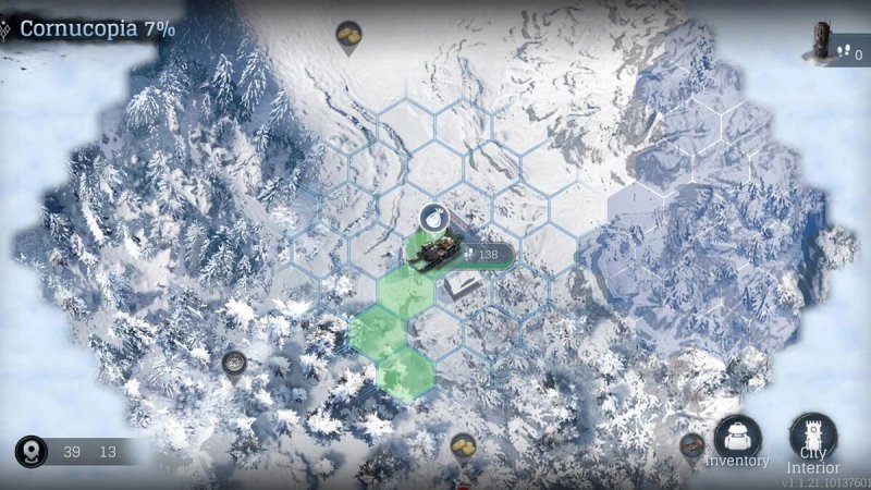 La mappa nei dintorni della città La mappa nei dintorni della città