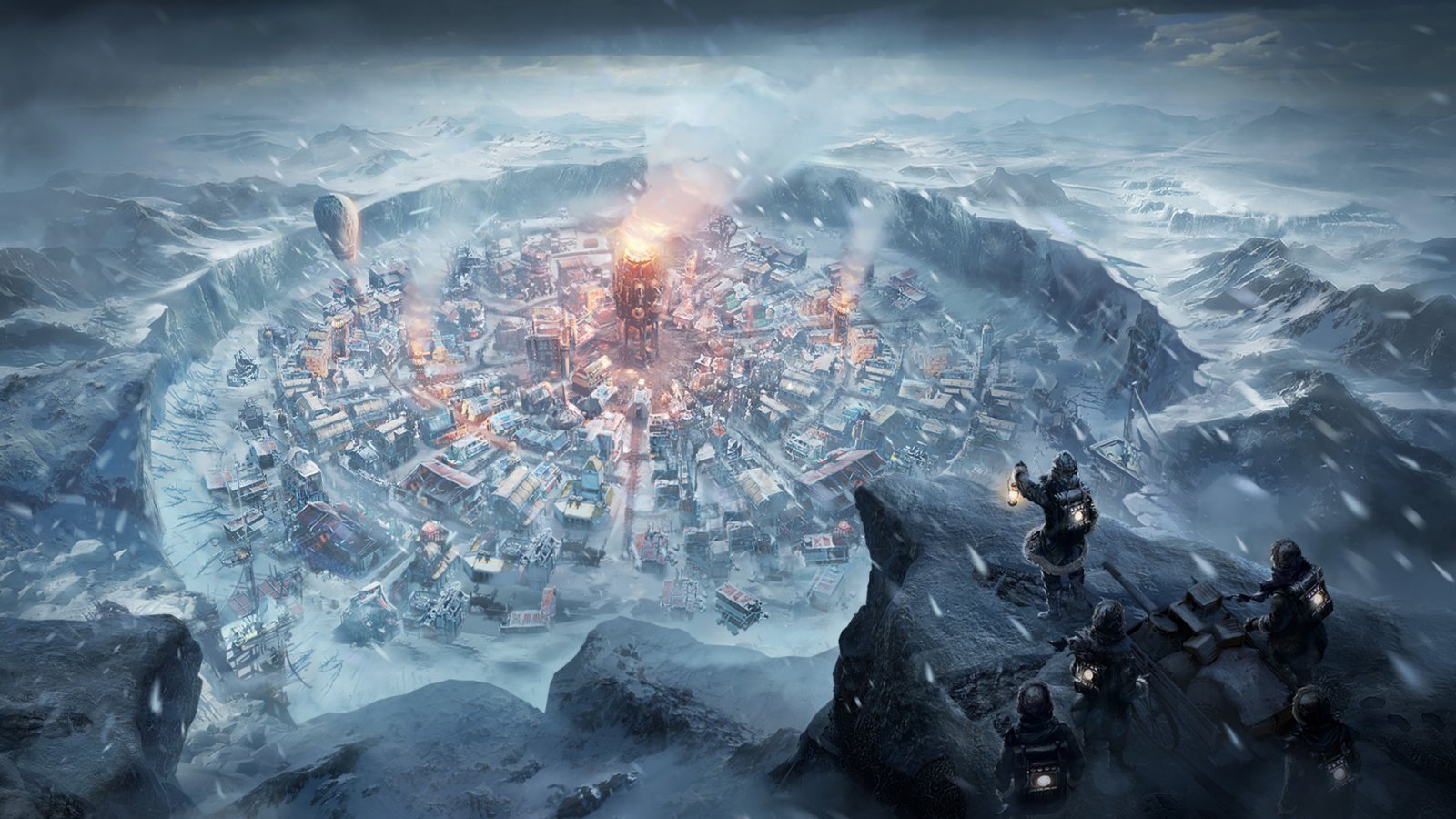 Un'illustrazione di Frostpunk: Beyond the Ice