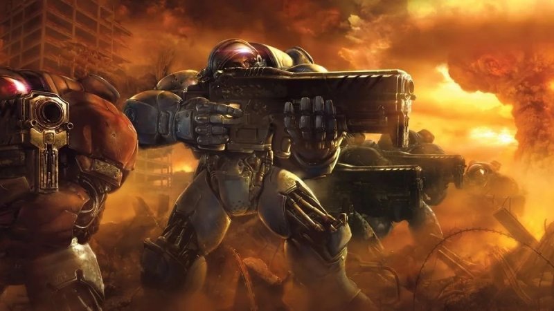 Un'illustrazione di StarCraft