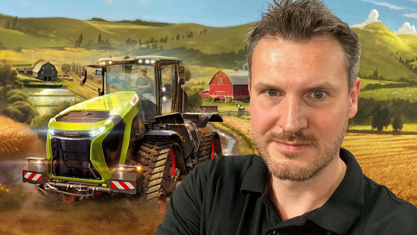 Un trattore in Farming Simulator 25