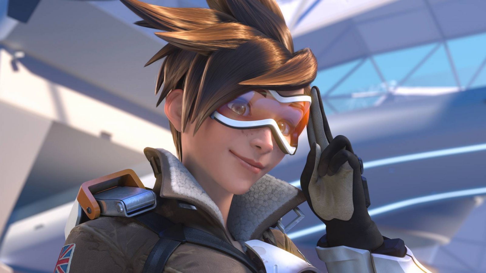 La cara, vecchia Tracer di Overwatch