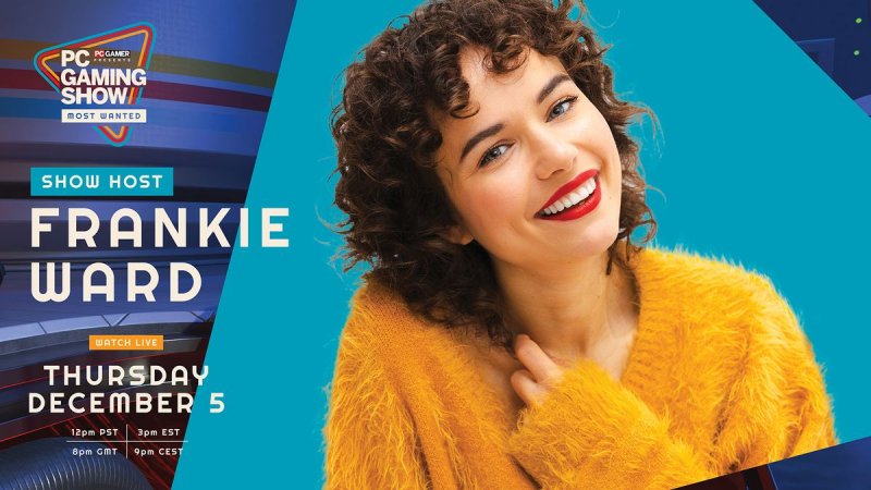 Frankie Ward, la conduttrice del PC Gaming Show: Most Wanted