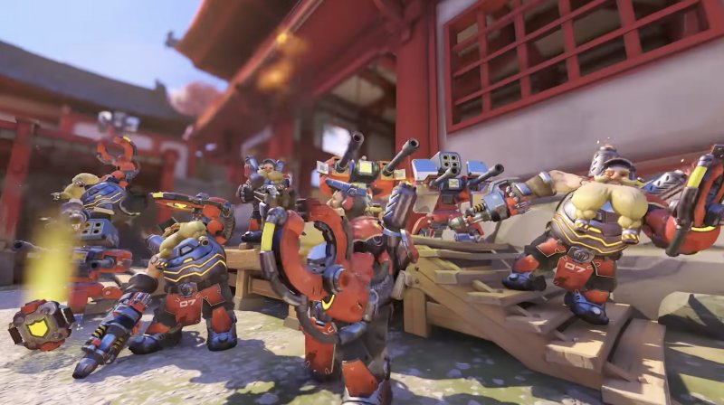 Scommettiamo che non vedevano l'ora di giocare contro sei Torbjorn e le loro torrette per niente fastidiose