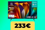 La TV 4K Hisense 43'' è al minimo storico su Amazon Italia - Notizia
