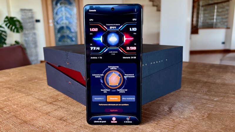 Il software di ROG Phone 9 Pro offre tanto per il gaming, ma non si limita a quello
