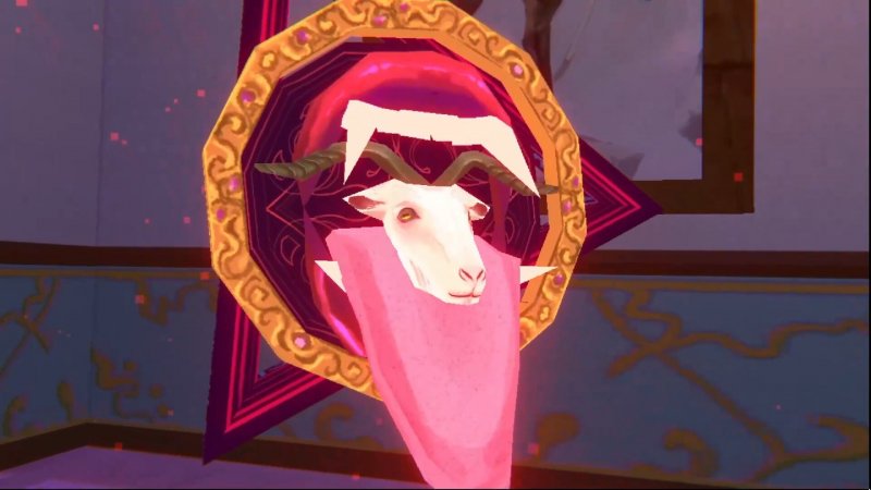 Un demone capro-bocca che ci aiuta in Sorry We're Closed