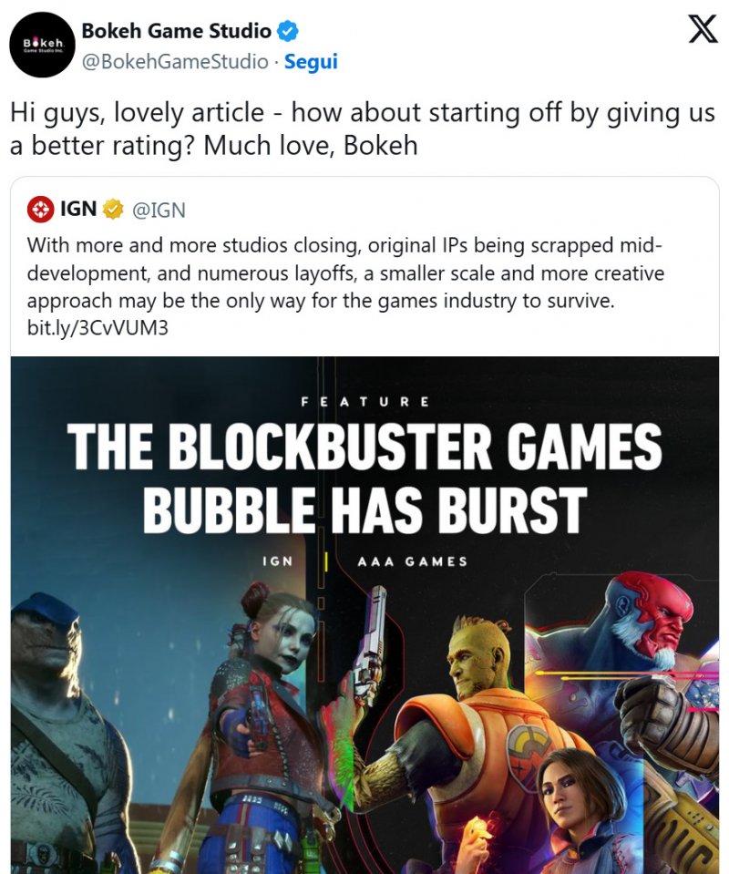 Il post di Bokeh Il post di Bokeh