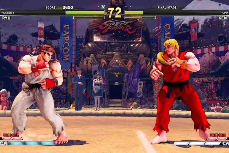 Ryu e Ken da Street Fighter