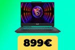 MSI Cyborg 15, il notebook per il gaming è in forte sconto per il Black Friday di Amazon - Notizia