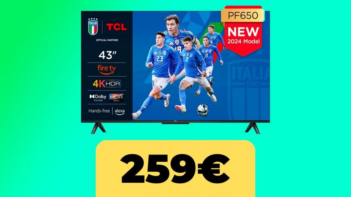 TV TCL 4K 43PF650 è in forte sconto su  …