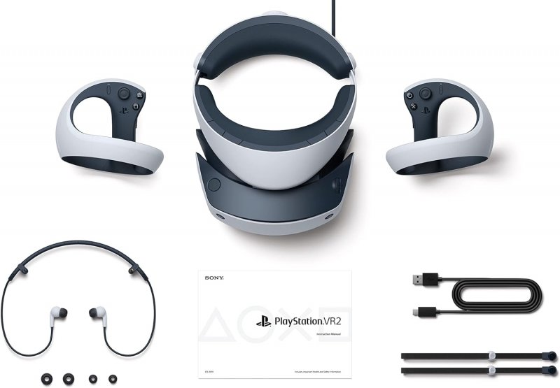 I contenuti della confezione di PS VR2 I contenuti della confezione di PS VR2