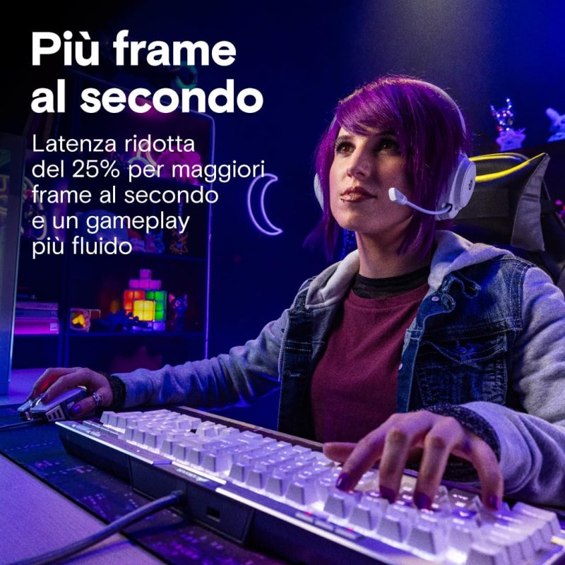 Latenza ridotta del 25%.