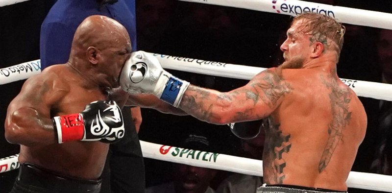 Un momento del match