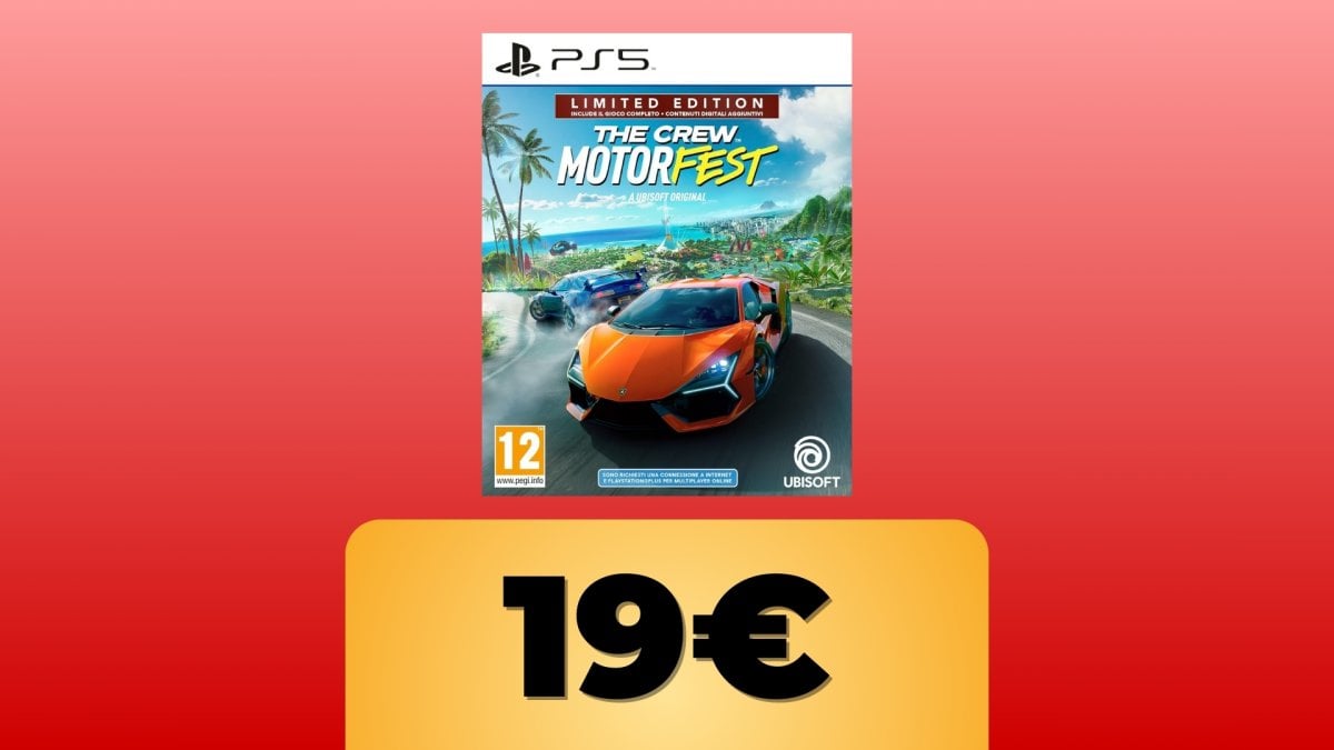 PS5 ごとの The Crew Motorfest Limited Edition がブラック フライデーごとに Amazon で提供される