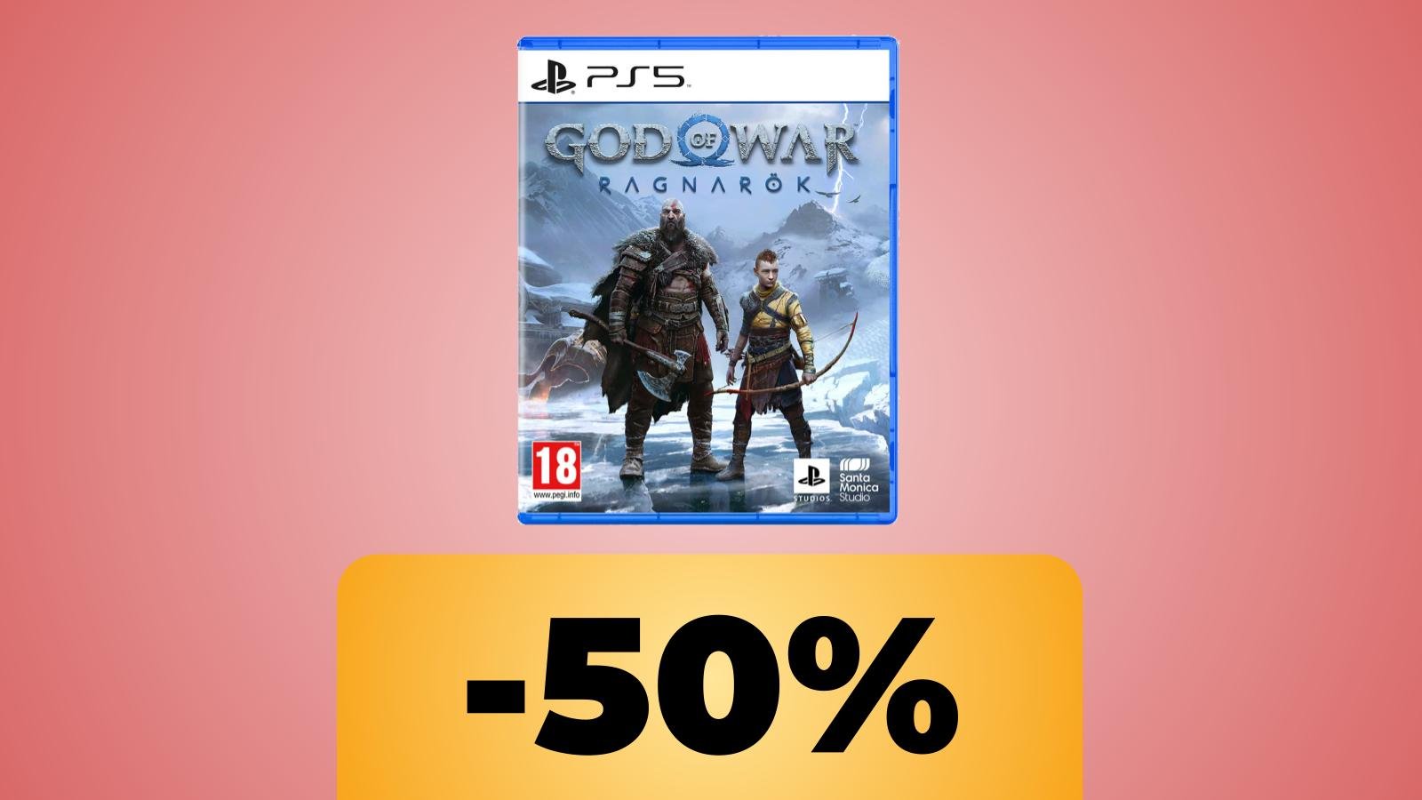 God of War Ragnarok in offerta per il Black Friday di Amazon