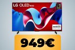 TV LG OLED evo Serie C4 a 144Hz e funzioni gaming è in offerta su Amazon per il Black Friday - Notizia