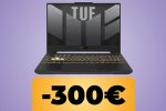 Il notebook ASUS TUF Gaming con RTX 4070 è in offerta al prezzo minimo storico su Amazon per il Black Friday - Notizia