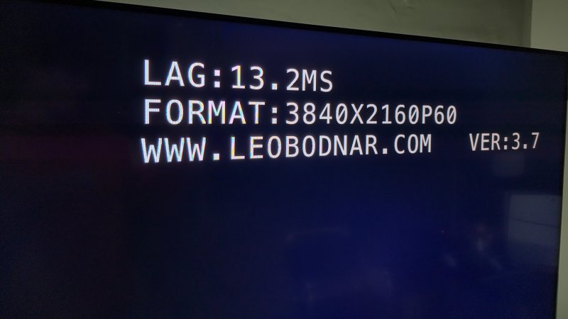 La misurazione con il nostro input lag tester La misurazione con il nostro input lag tester