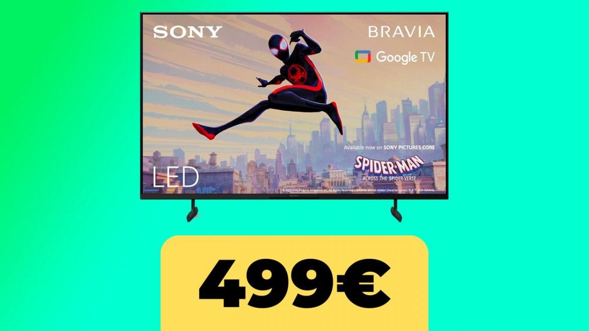 TV Sony BRAVIA 4K KD-43X80L è in forte  …