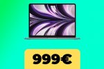 MacBook Air M2, il notebook Apple è in forte sconto per il Black Friday di Amazon - Notizia