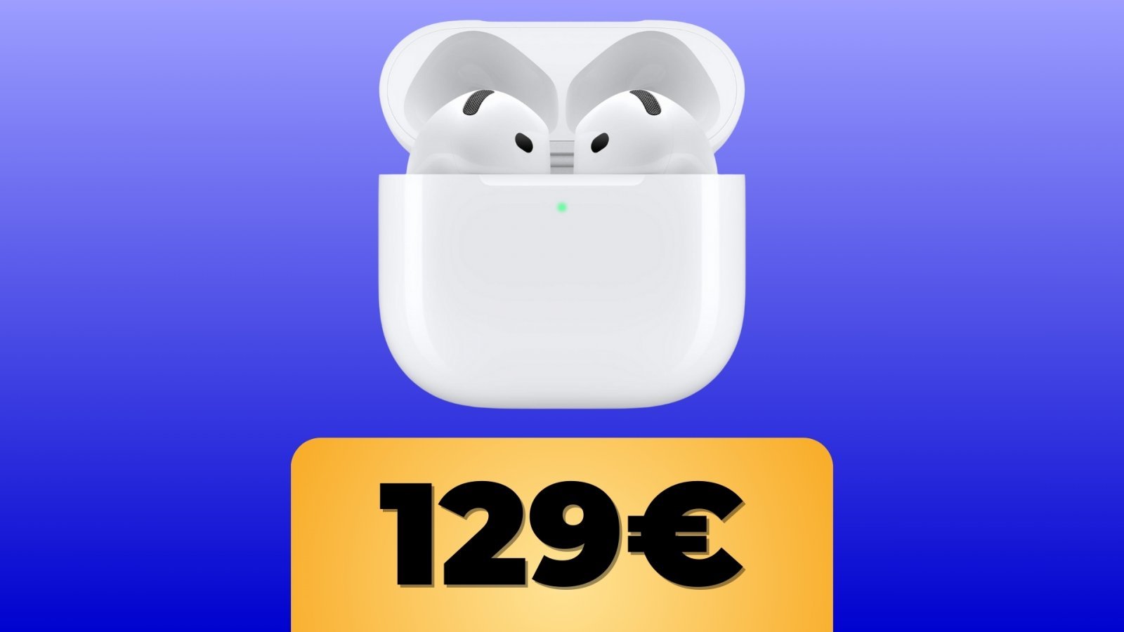 Le AirPods 4 e lo sconto Amazon