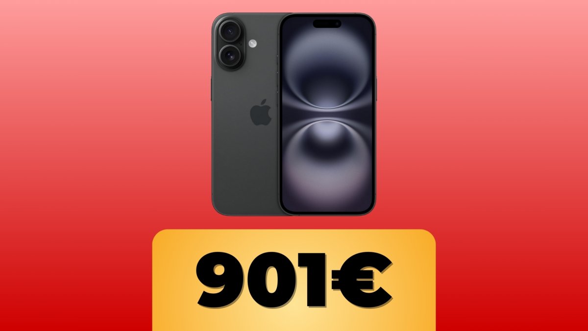 Apple iPhone 16 128 GB in offerta su Amazon per il Black Friday