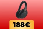 Sony WH-1000XM4 Cuffie Over-ear Wireless con Noise Cancelling in offerta su Amazon per il Black Friday - Notizia