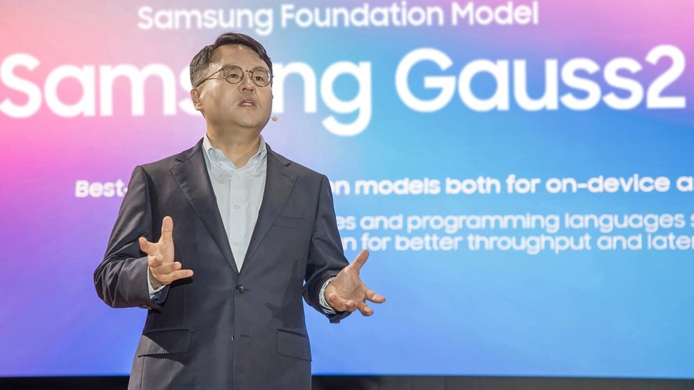 La presentazione dell'IA Samsung Gauss2