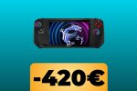 La console / PC portatile MSI Claw è al prezzo più basso di sempre su Amazon per il Black Friday - Notizia