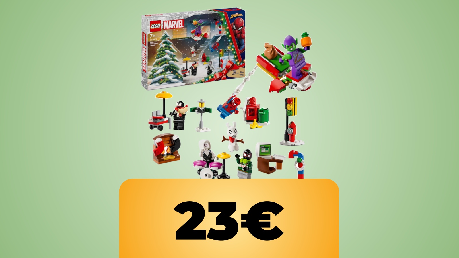 Calendario dell’Avvento 2024 di LEGO Marvel e il prezzo di Amazon
