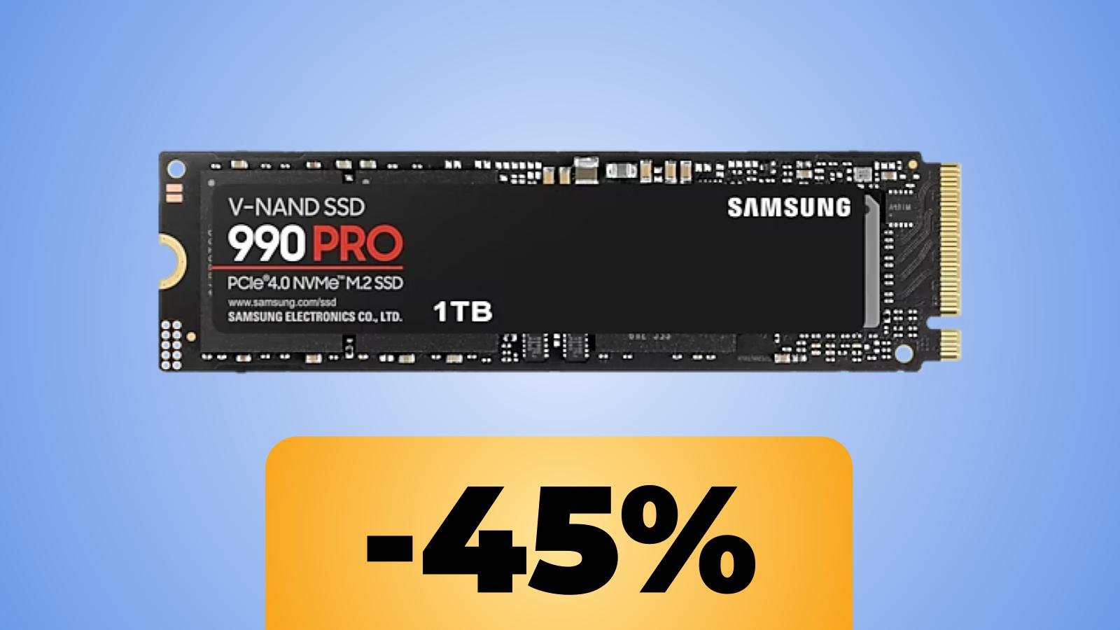 SSD Samsung 990 Pro in offerta