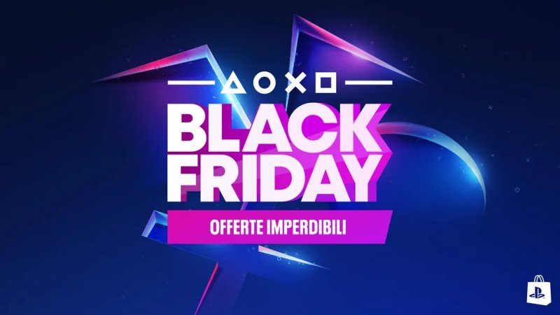 Il banner del Black Friday ufficiale PlayStation Il banner del Black Friday ufficiale PlayStation