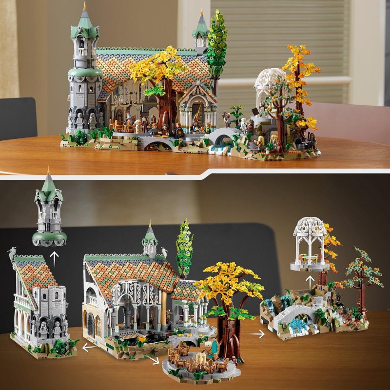 Alcuni dettagli del set LEGO. Alcuni dettagli del set LEGO.