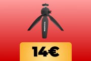 Manfrotto Mini Treppiede PIXI per Fotocamere in offerta su Amazon per il Black Friday