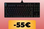 La tastiera meccanica Logitech G PRO TKL è al prezzo minimo storico per il Black Friday di Amazon - Notizia