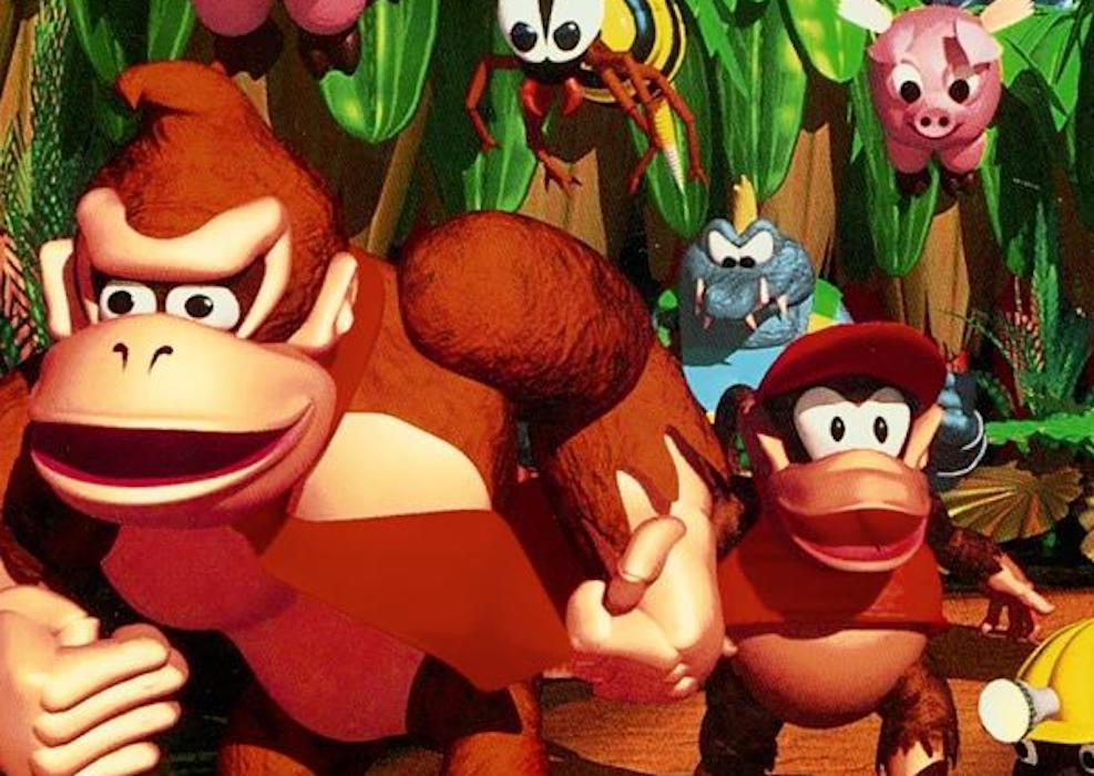 La copertina di Donkey Kong Land