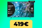 La TV Samsung 4K 43'' è in forte sconto per il Black Friday di Amazon - Notizia