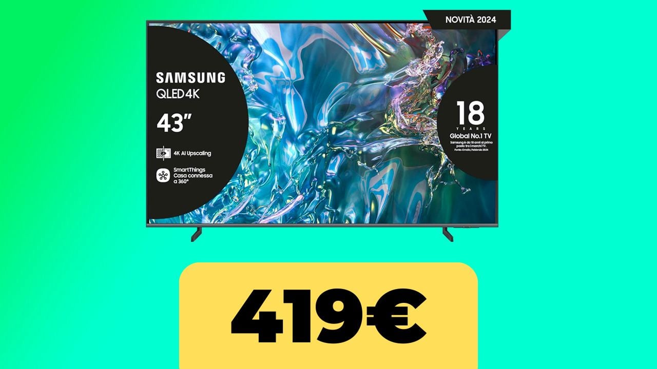 TV Samsung 4K 43''