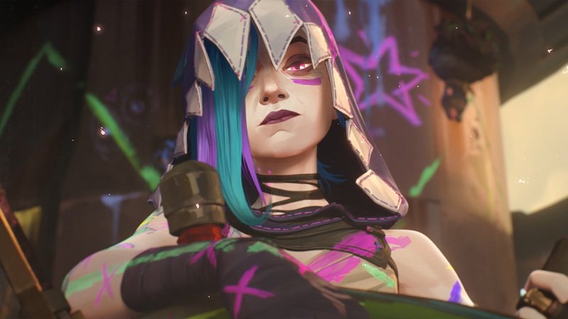 Jinx dalla seconda stagione di Arcane Jinx dalla seconda stagione di Arcane