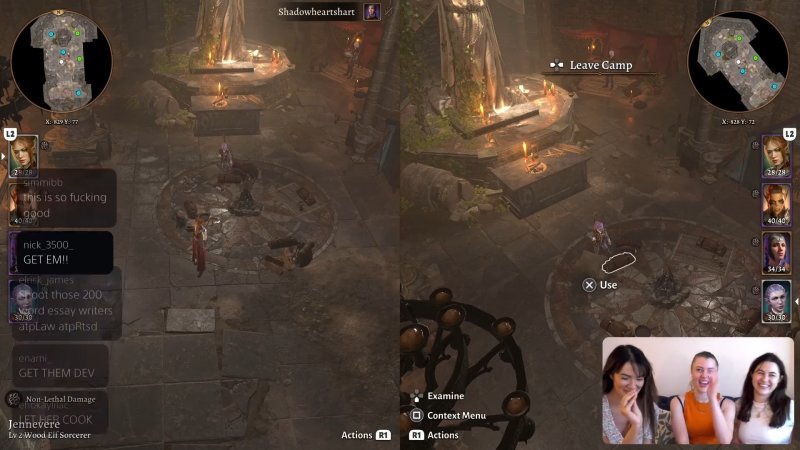 Devora Wilde ha stretto amicizia con Jennifer English e Aliona Baranova, la voce di Cuorescuro e la motion-capture director di Baldur's Gate 3 Devora Wilde ha stretto amicizia con Jennifer English e Aliona Baranova, la voce di Cuorescuro e la motion-capture director di Baldur's Gate 3