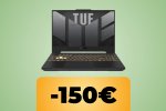 Il notebook ASUS TUF Gaming F15 con RTX 4050 raggiunge il minimo storico su Amazon per il Black Friday - Notizia