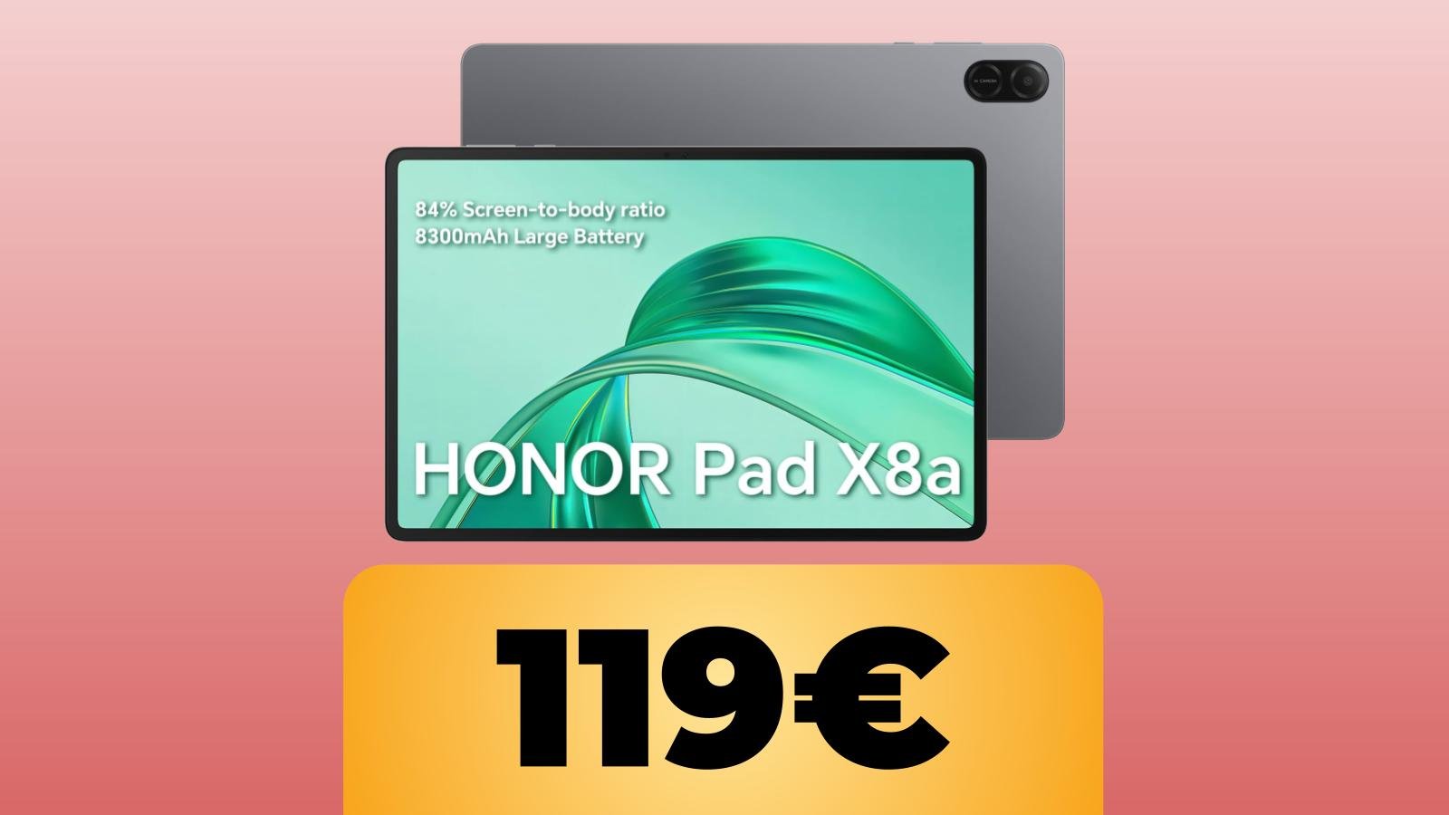 Il tablet HONOR Pad X8a in offerta