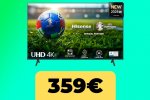 La TV Hisense 4K 50'' è in forte sconto su Amazon per il Black Friday - Notizia