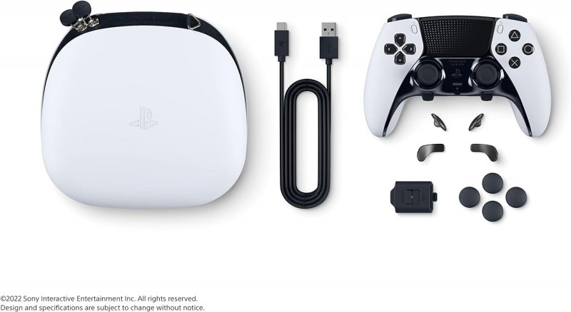 I contenuti della confezione del controller DualSense Edge I contenuti della confezione del controller DualSense Edge